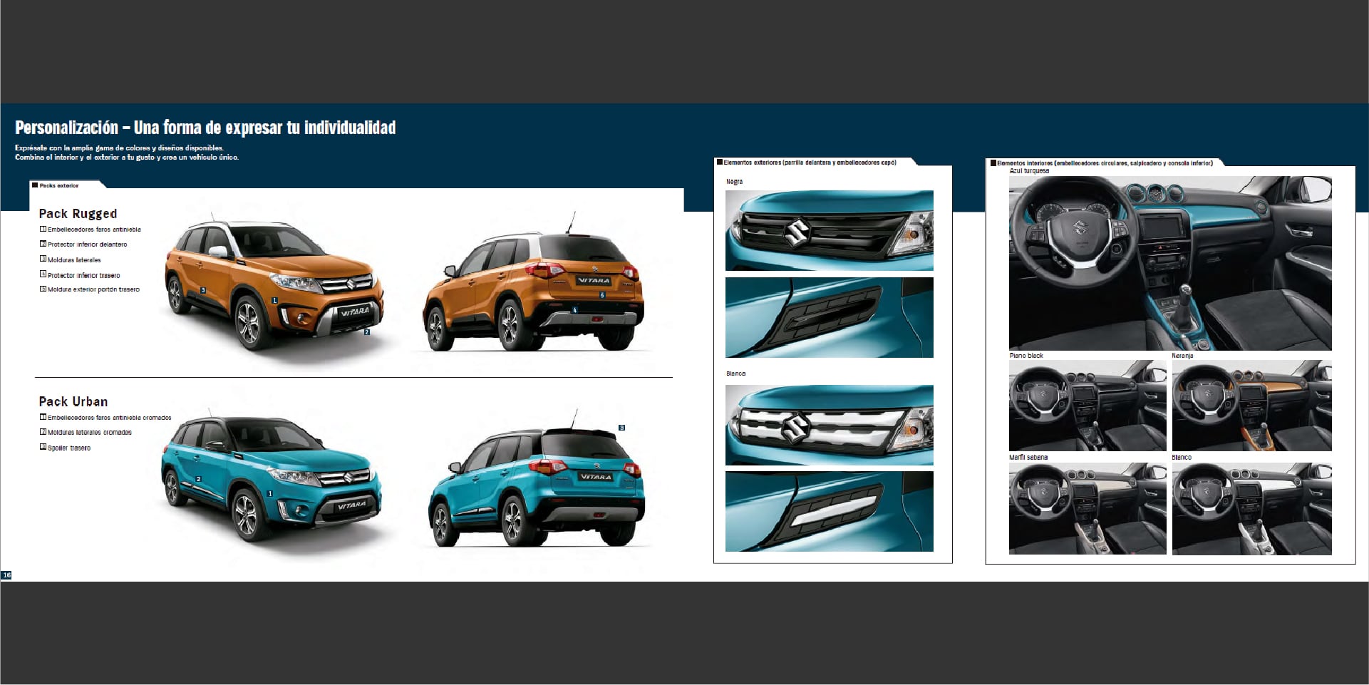 Ejemplo de página de características