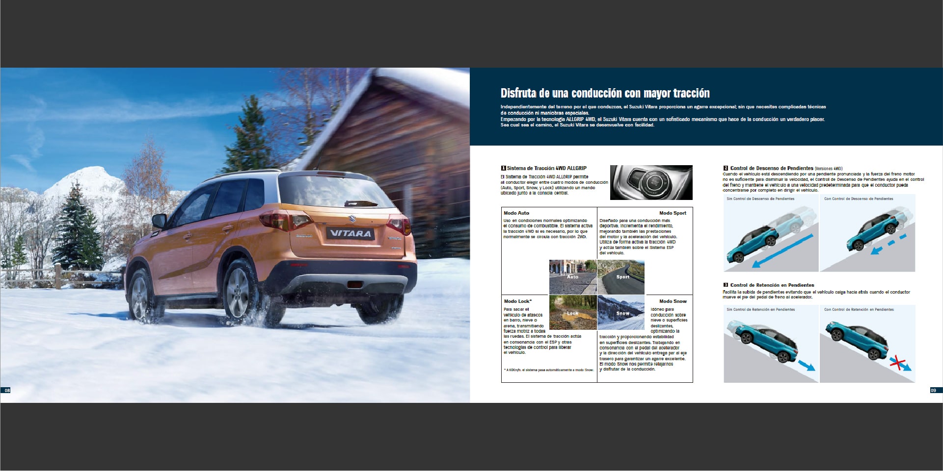 Maqueta a doble página