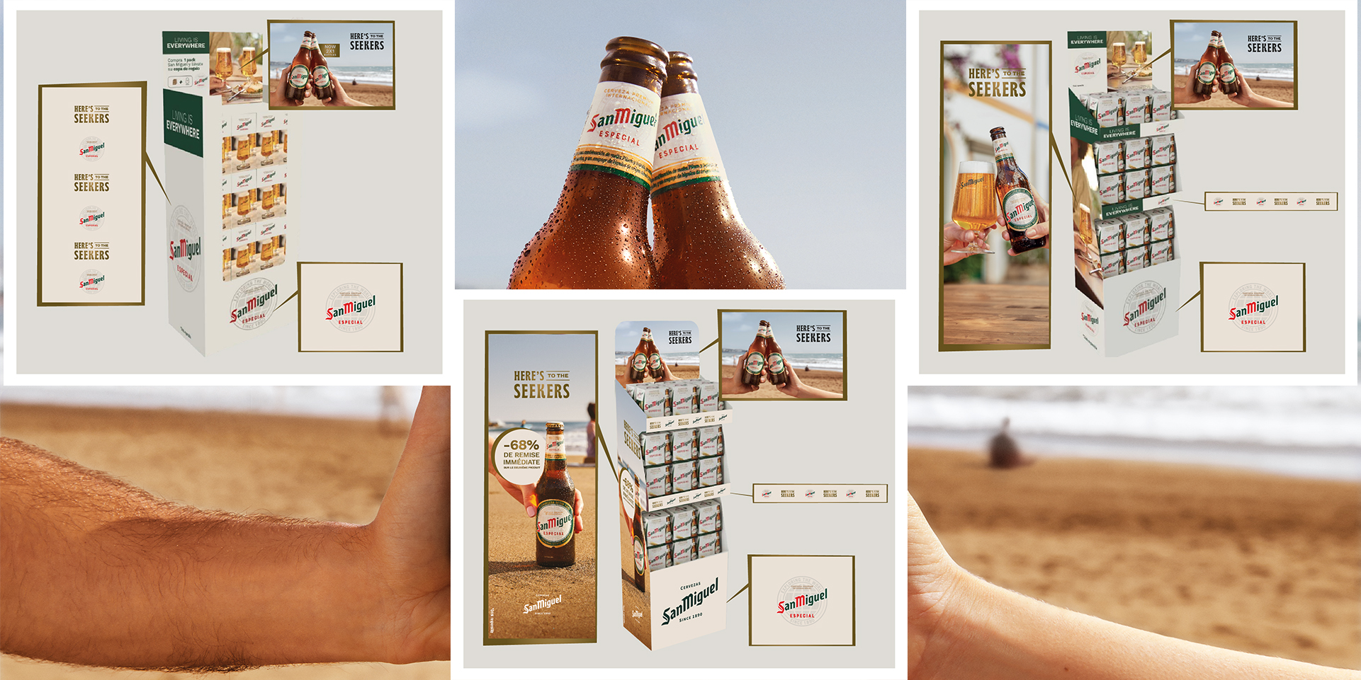 Pallets físicos supermercado