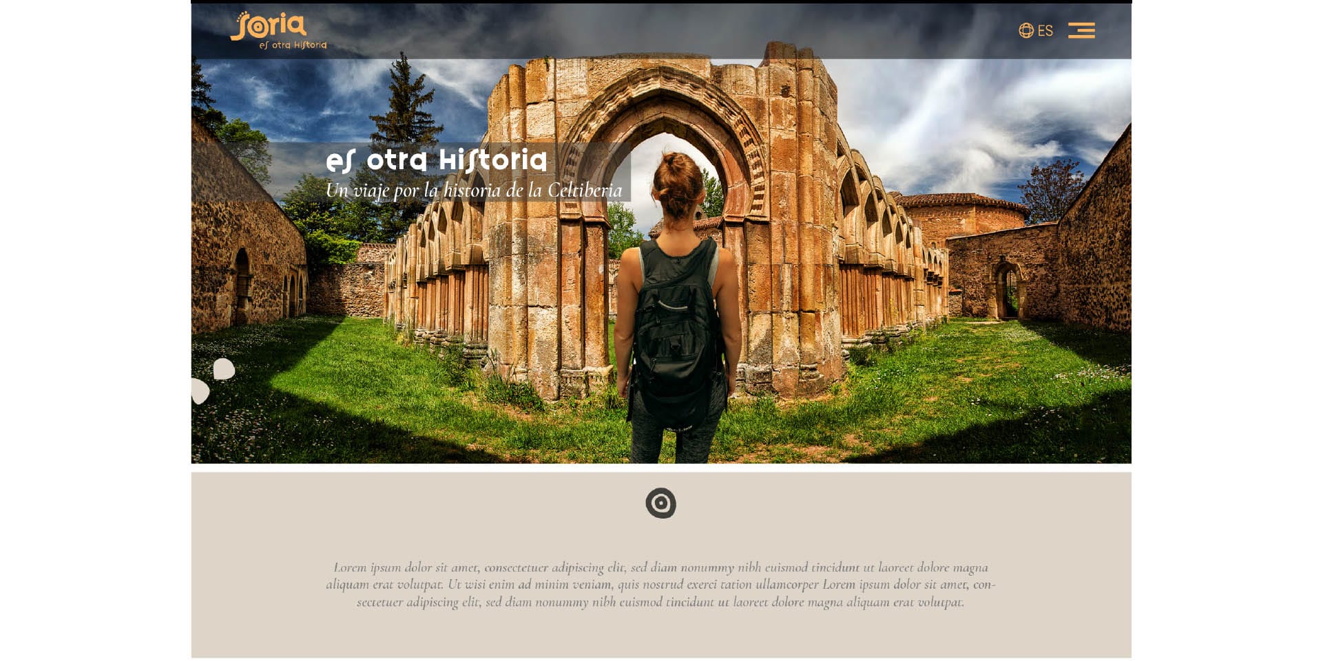Portada de la web Soria es otra historia