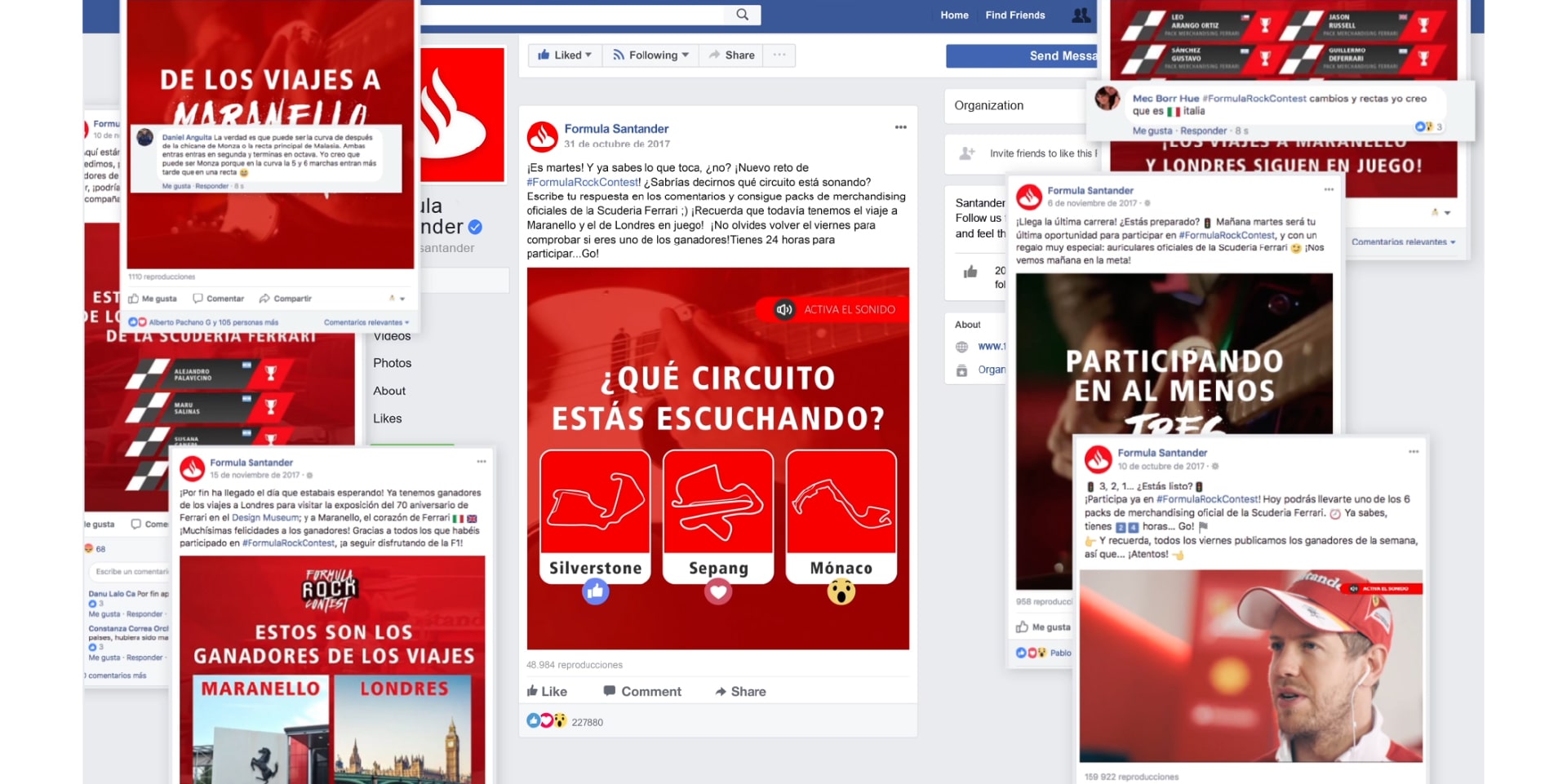 Engagement de redes sociales